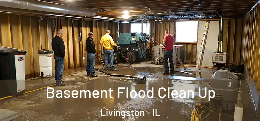  Basement Flood Clean Up Livingston - IL