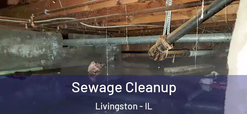  Sewage Cleanup Livingston - IL