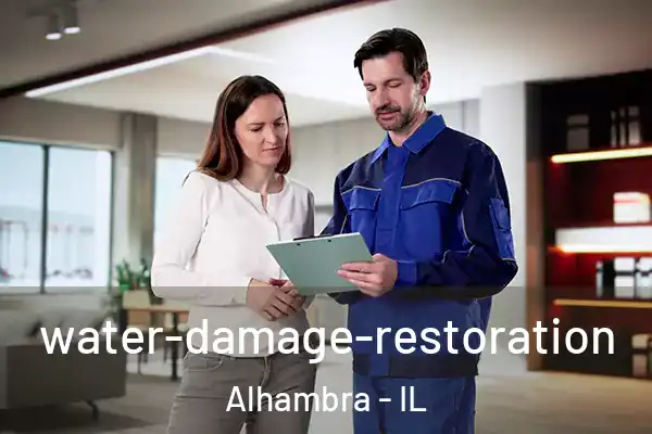  water-damage-restoration Alhambra - IL