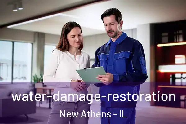 water-damage-restoration New Athens - IL