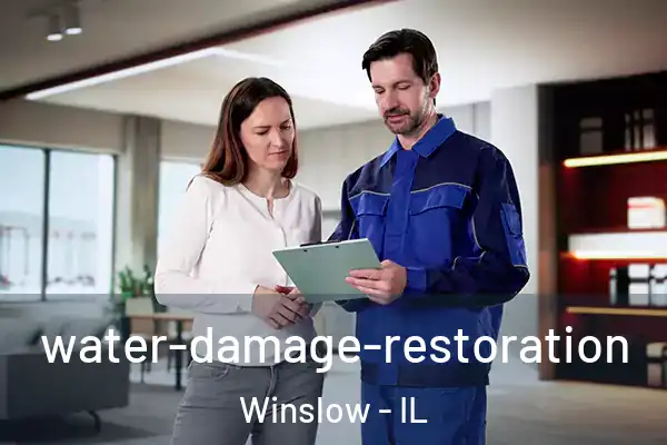 water-damage-restoration Winslow - IL